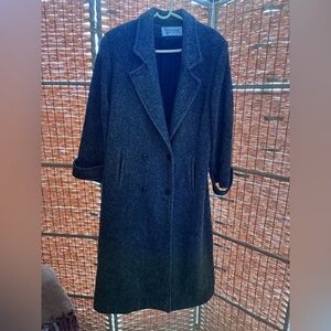 Stephanie Mathews Houndstooth Coat